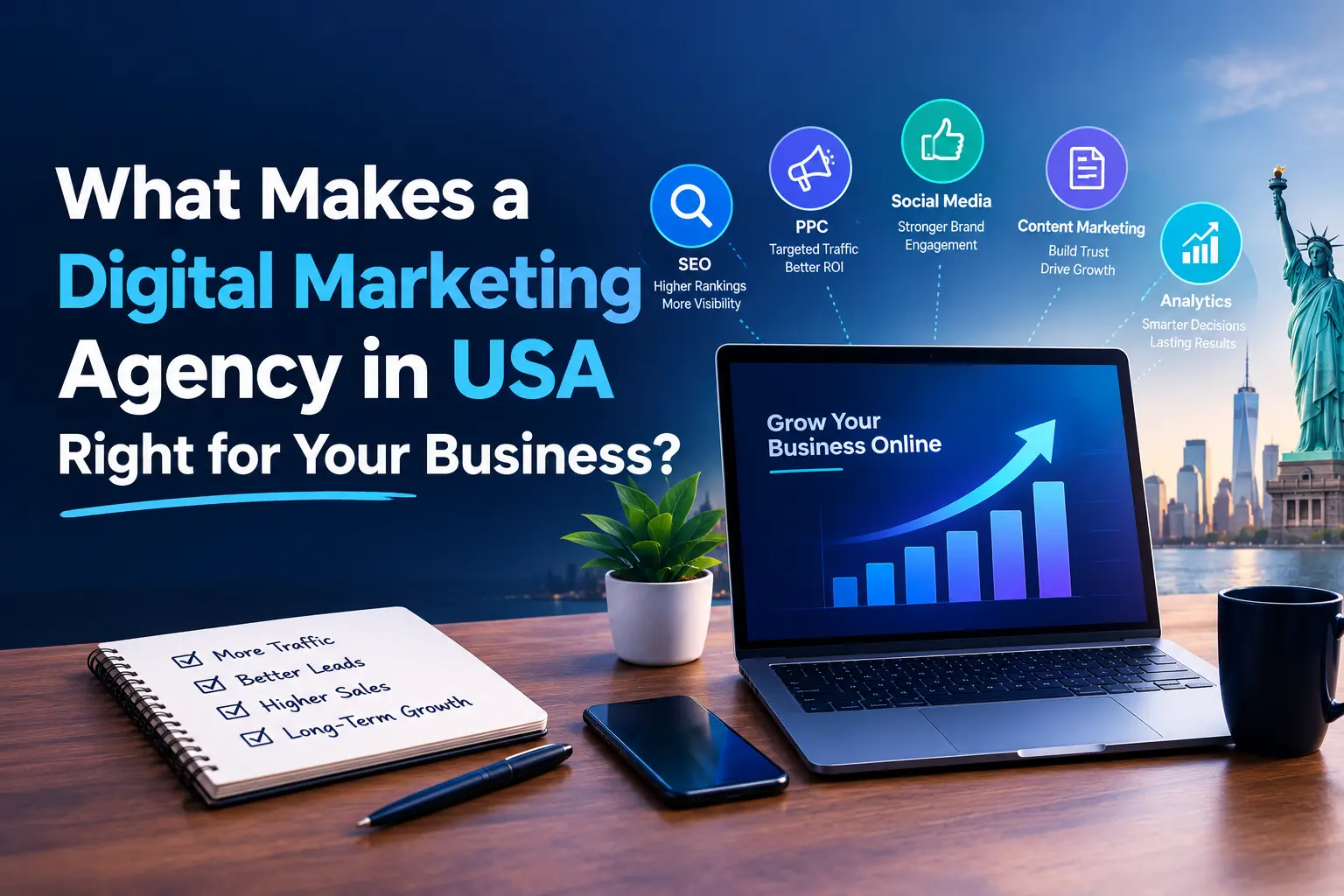 What Makes a Digital Marketing Agency in USA Right for Your Business?